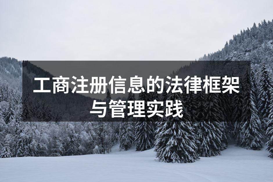工商注册流程图示