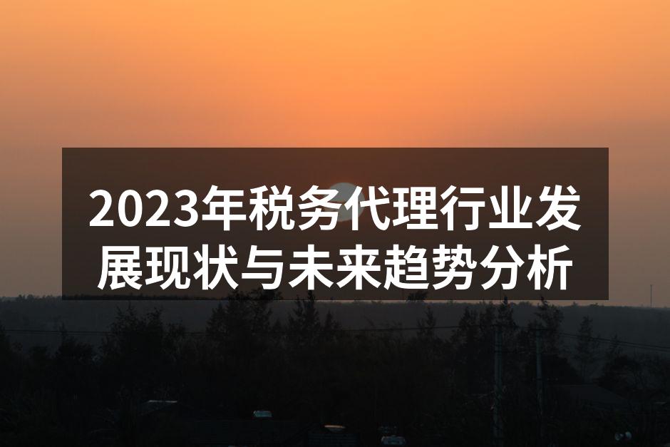税务代理的数字化转型